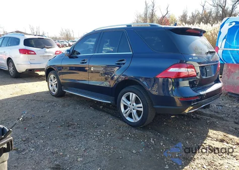 2015 Mercedes-Benz Ml 350 4Matic z USA, uszkodzony, nr VIN 4JGDA5HB6FA618830